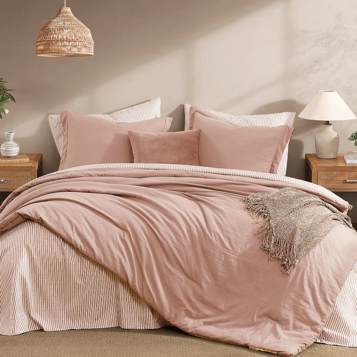 7-Pieces Microfiber Comforter Set