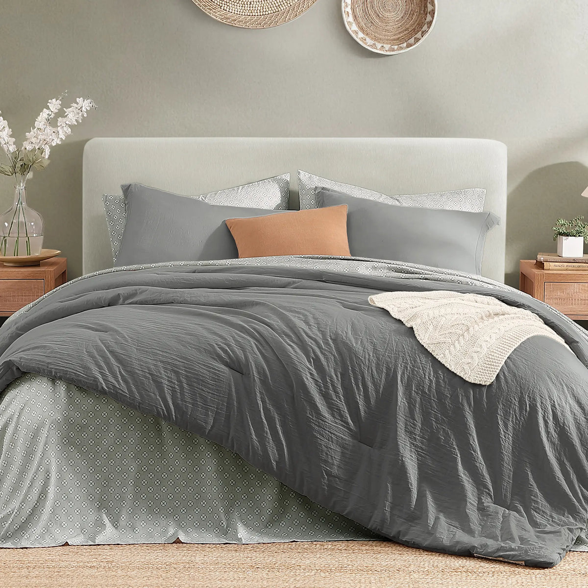 7-Pieces Microfiber Comforter Set