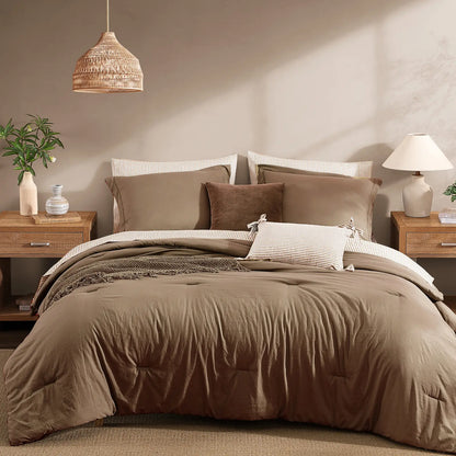 7-Pieces Microfiber Comforter Set