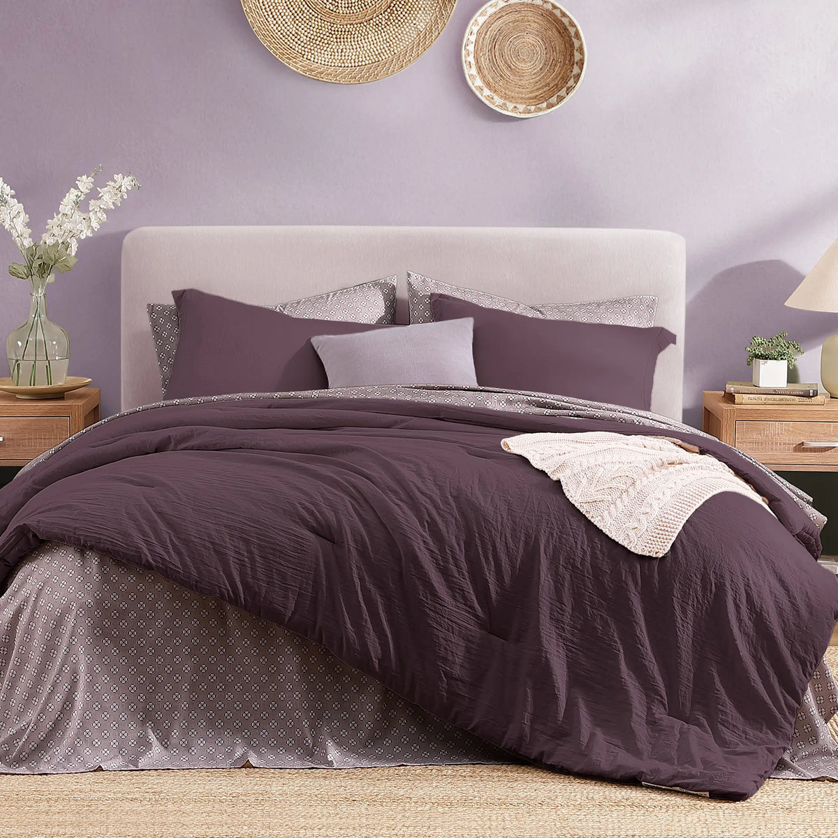 7-Pieces Microfiber Comforter Set