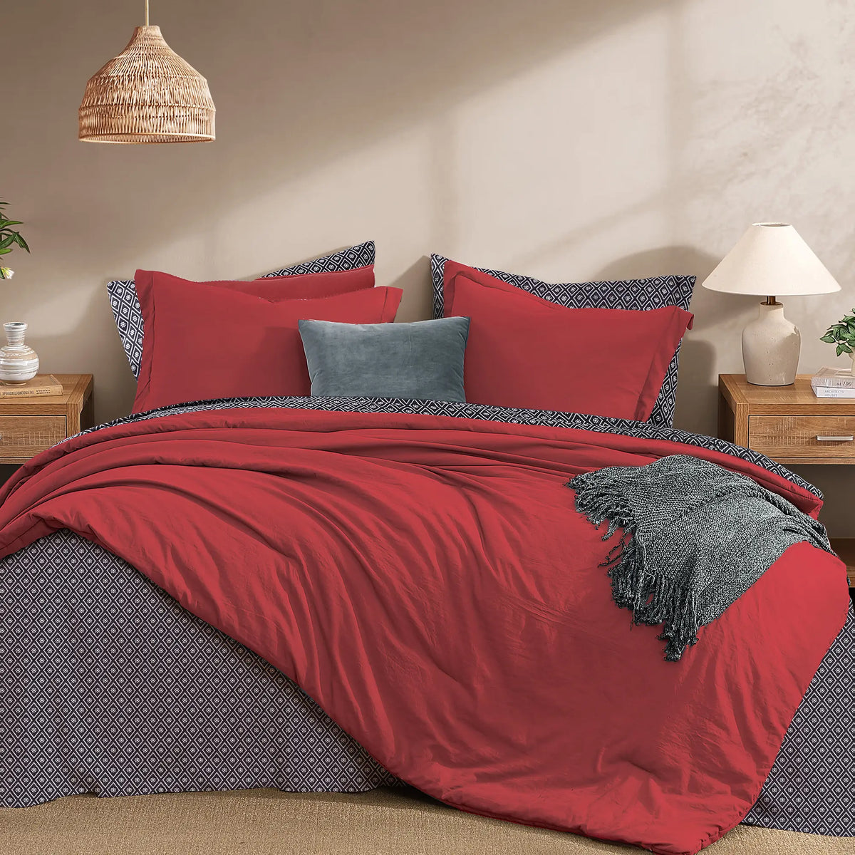 7-Pieces Microfiber Comforter Set